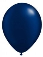 Basksz Lacivert balon 12 inc balon