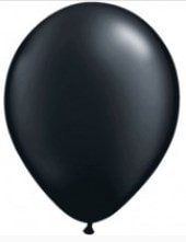 Basksz siyah balon 12 inc balon